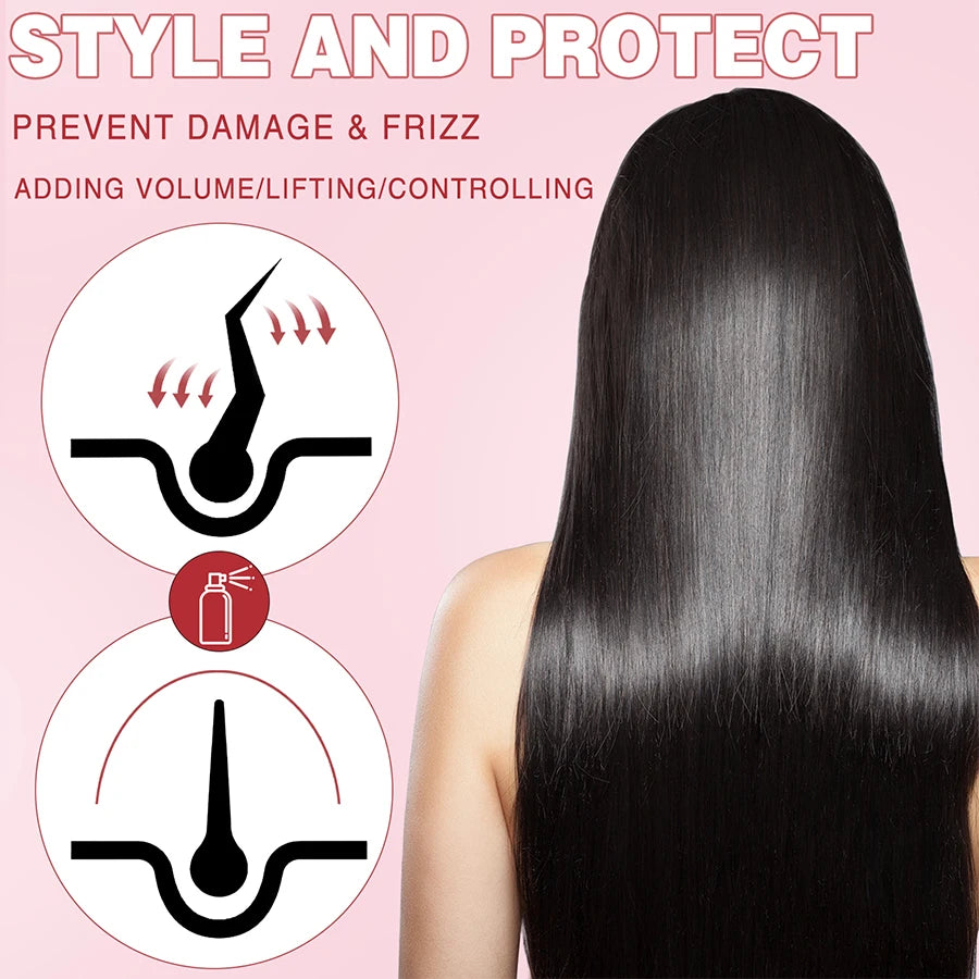 Protection thermique pour cheveux